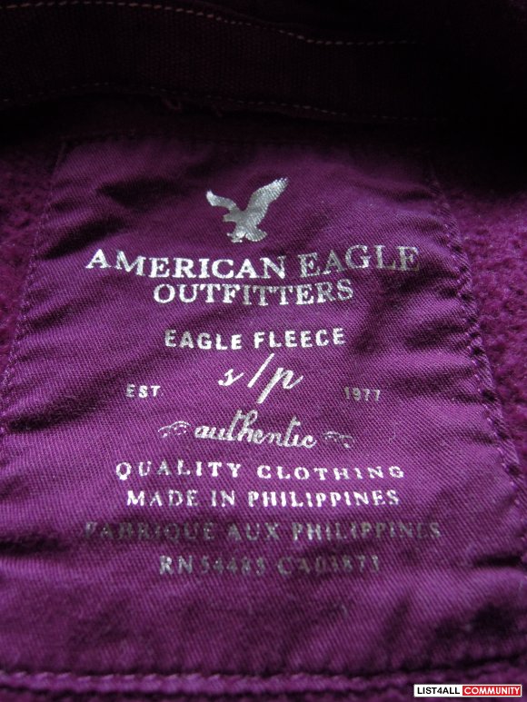 American Eagle Purple Hoodie