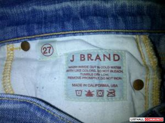 JBRAND 100% Authentic 'Lovestory' Jeans - $65