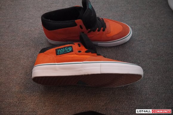 orange half cab