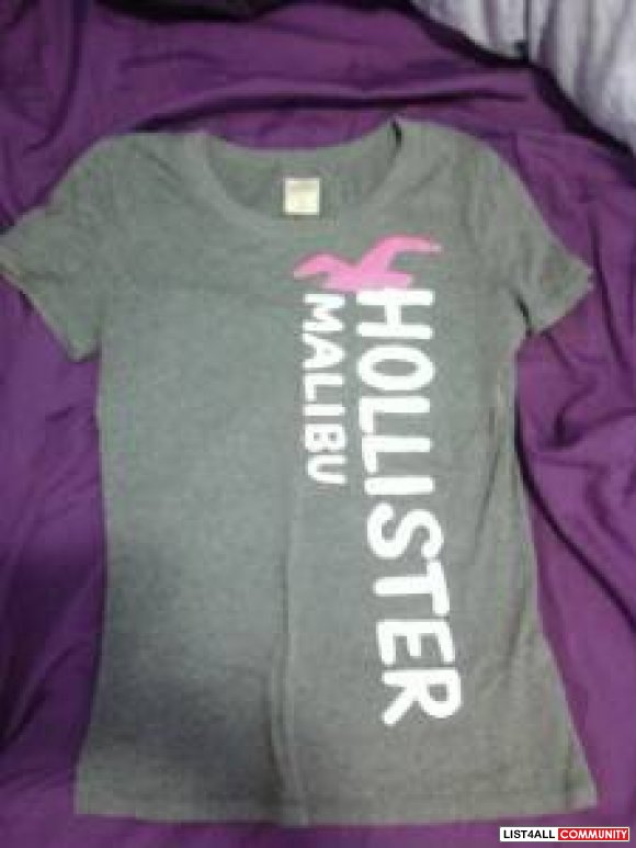 grey hollister shirt