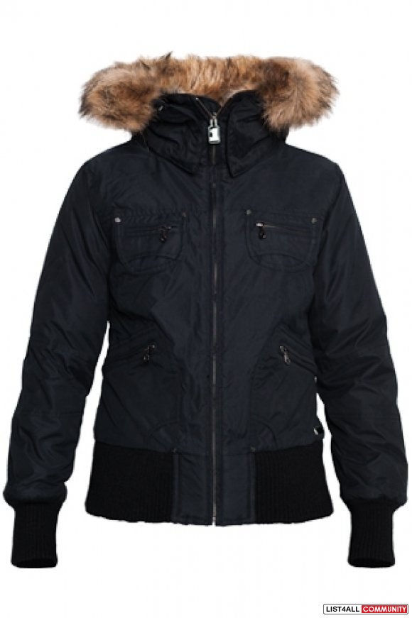 tna black parka