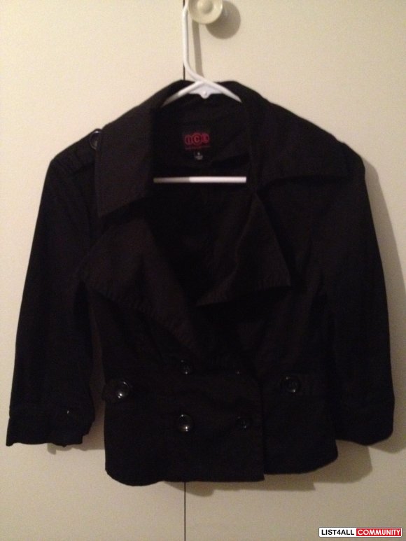 Black Button-Up jacket / UB jacket