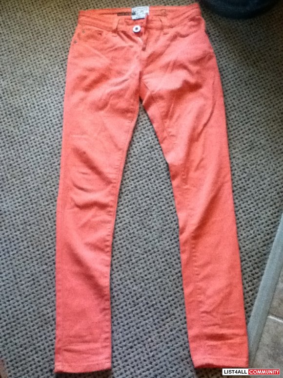 mile high orange tab jeans skinny fit
