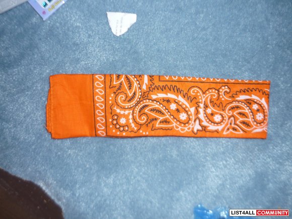 orange bandana