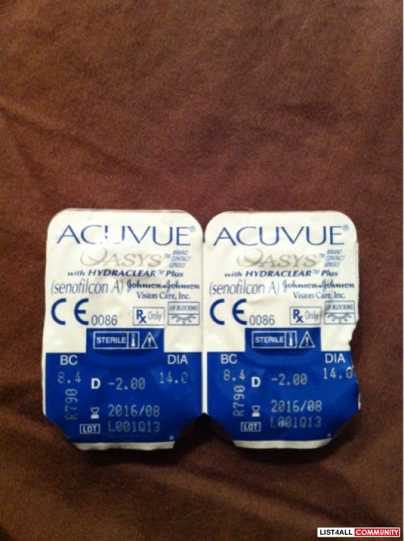 acuvue oasys hydraclear plus