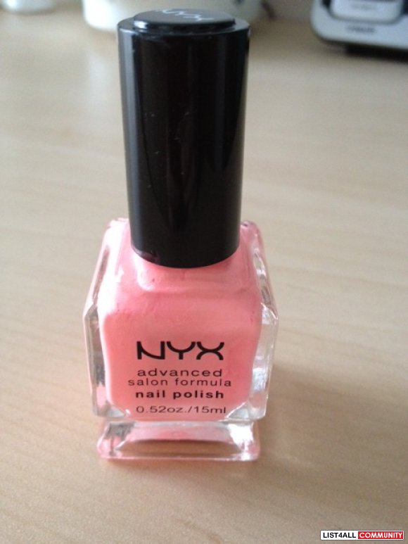 NYX Soft Pink Nail Polish