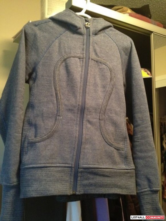 lululemon scuba hoodie size 8