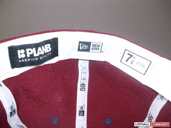 Plan B Branded Fitted cap 7 1/4
