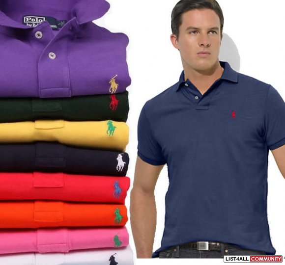 Wholesale 20pcs Ralph Lauren Men Polo 