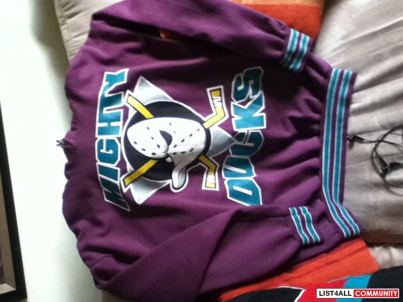 mighty ducks jersey hoodie