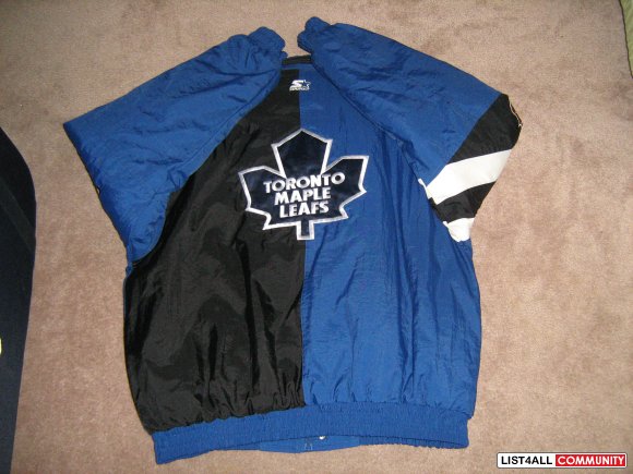 Toronto Maple Leafs Starter Parka Jacket - 35