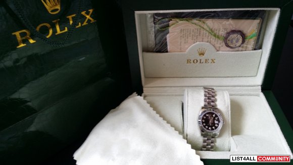 Women's Rolex Oyster Perpetual Date Just