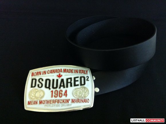 Brand New D'squared belts (all sizes)