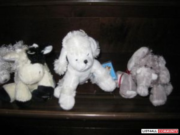9 Webkinz collected. small size all for $ 60