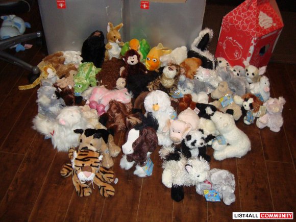 We have  Webkinz and toys all for $ 120 for all