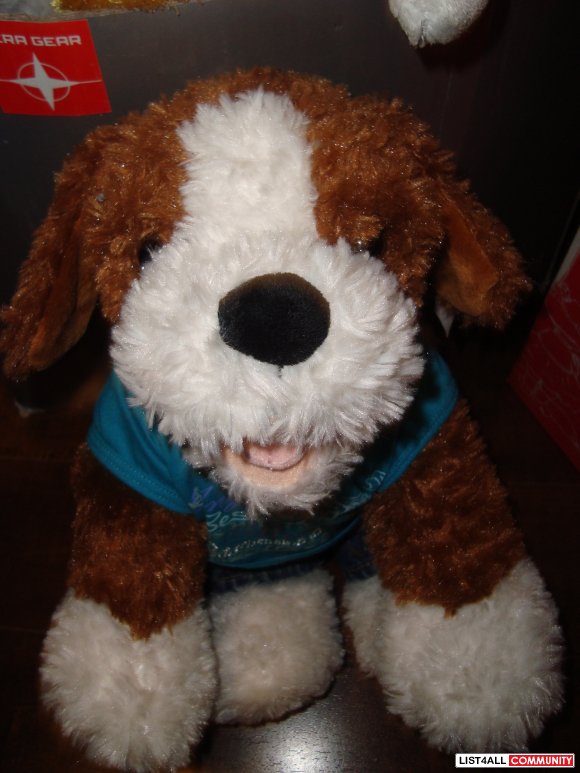 build bear dog brown and white $ 20