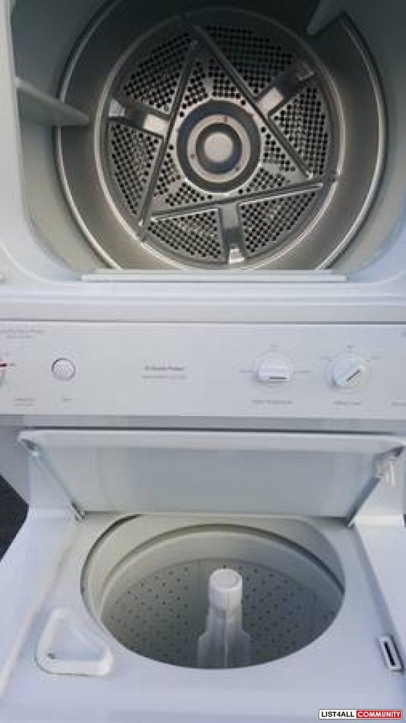 GE Stacking Washer and Dryer - $500