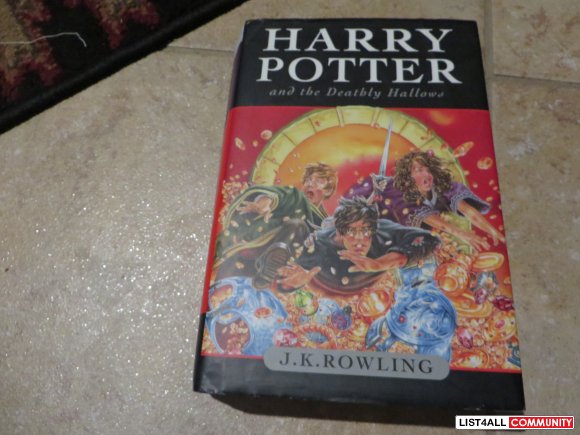 Harry Potter Books set they hardcover books $25 each