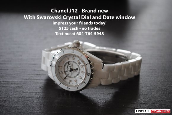 Chanel J12 watches - 3 styles available