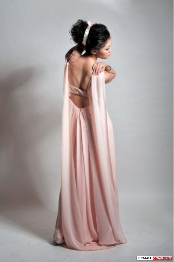 Knightly Pink Evening Dress