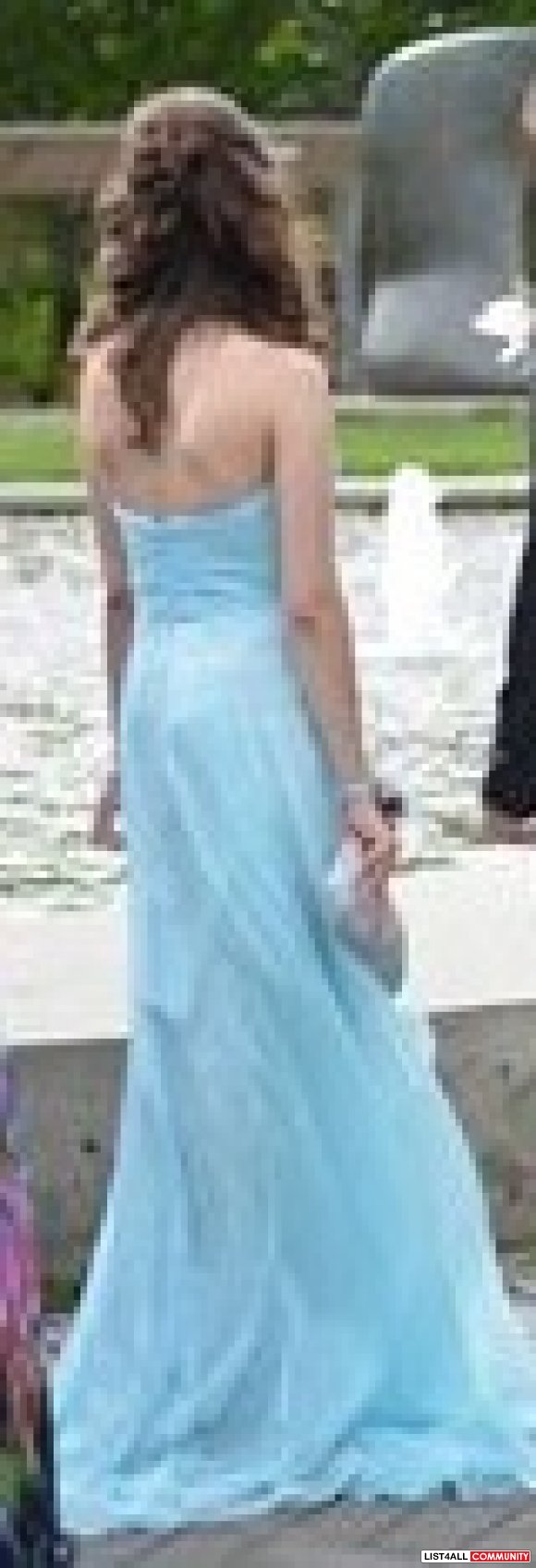 MacDuggal Prom Dress (Baby Blue) - Size 4