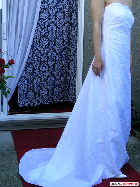 Wedding dress, size 8/10