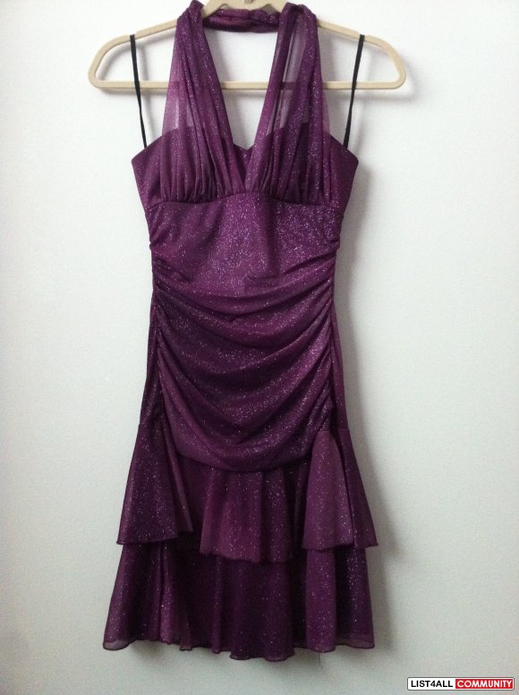 Mariposa - Purple Semi-Formal Dress