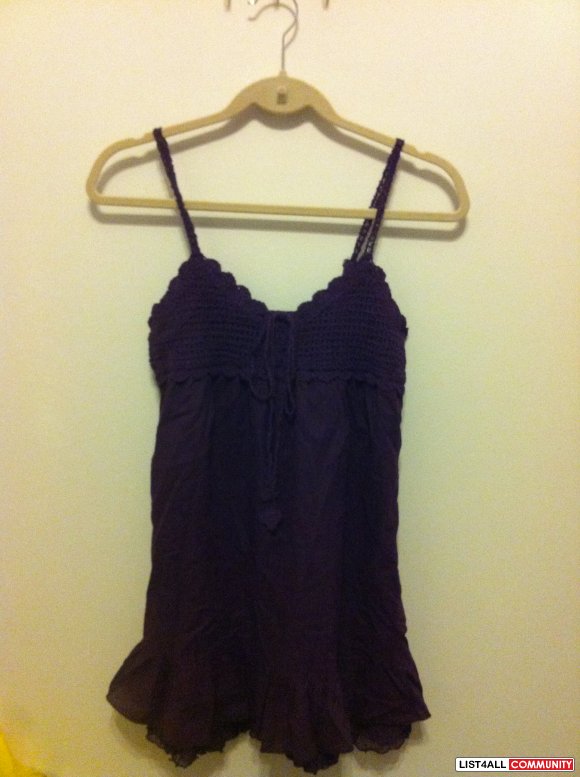 Purple Summer Top