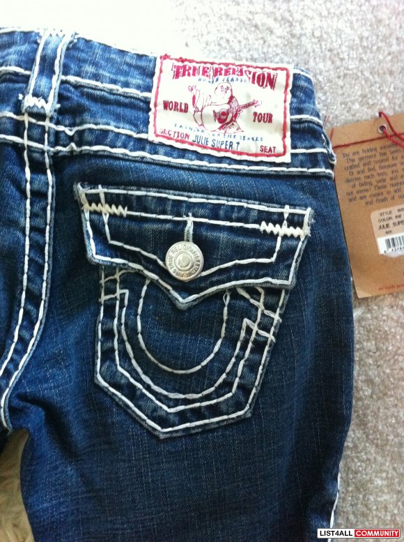 true religion jeans tag