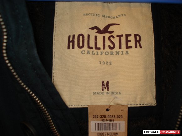 hollister pacific merchants jacket
