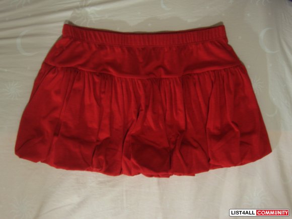 Red Bubble Skirt (Brand; Siren)