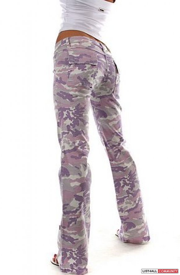 pink army cargo pants