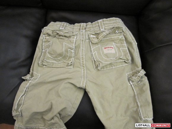 true religion jogger shorts