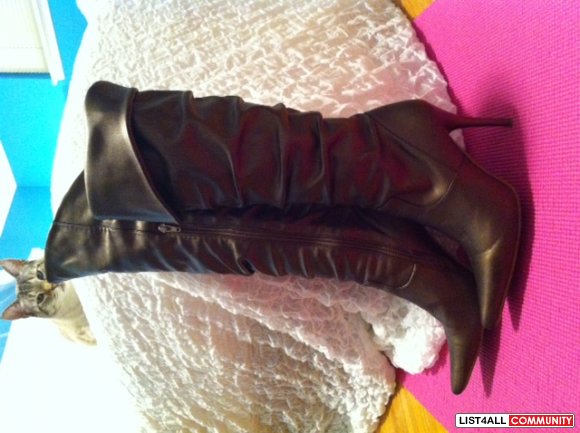 Bronze Seduction Boots Size 7