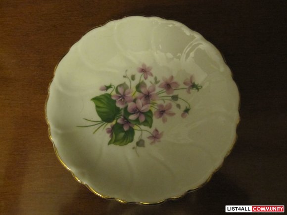 Royal Adderley Floral Pin Dish