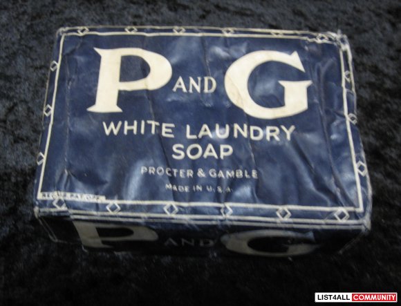 P and G Vintage Soap