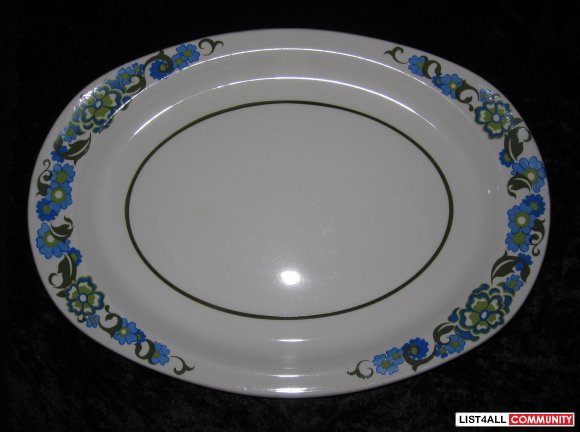 Staffordshire Oval Platter