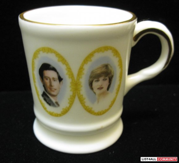 Coalport Charles and Diana Mini Mug