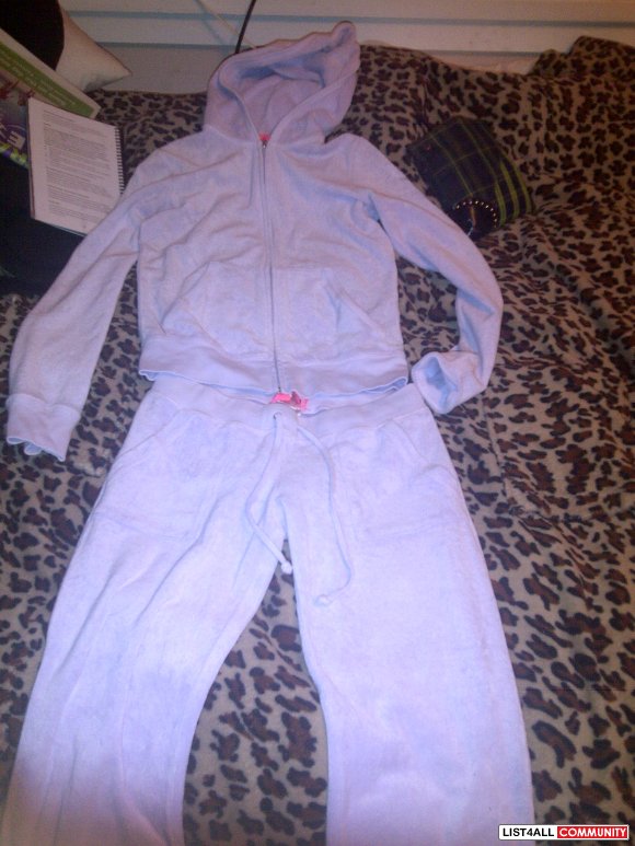 lilac juicy couture tracksuit