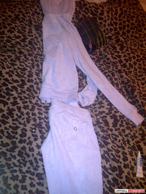light purple tracksuit