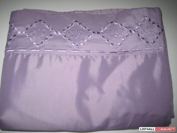 King Size Lavender top sheet