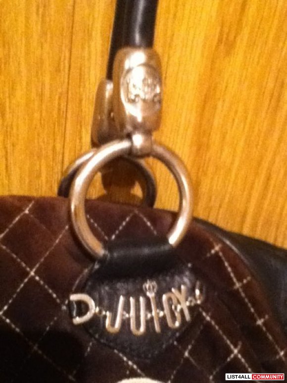 Black Juicy couture purse