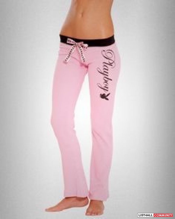 playboy pink sweatpants