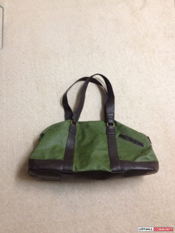 Matt and Nat XL 100% Recycled Bag Forest Green