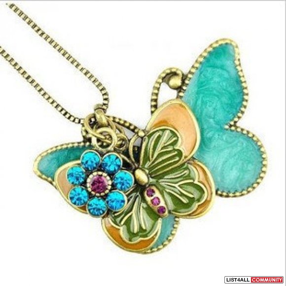 New Butterfly Necklace