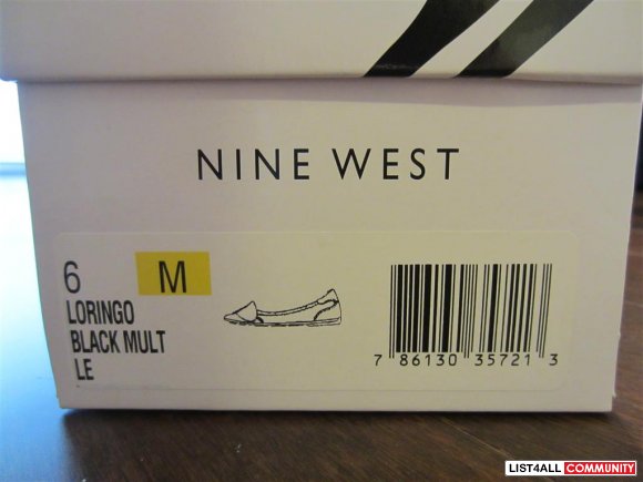 NINE WEST Loringo Flats**Size 6