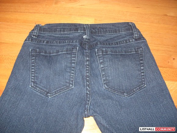 Dark Navy Blue Skinny Jeans for Junior Girls