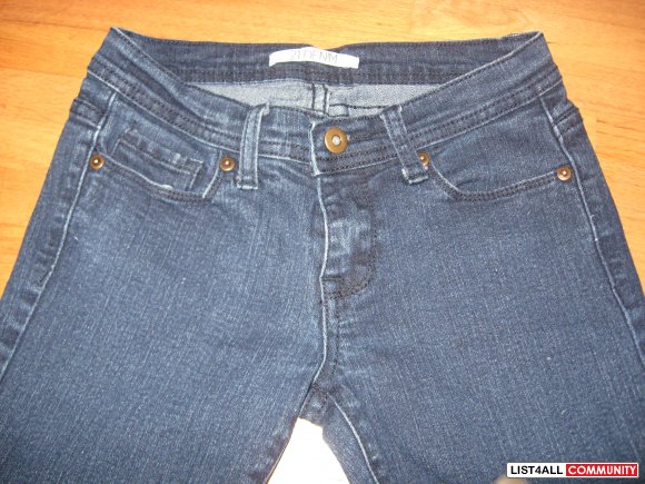 Dark Navy Blue Skinny Jeans for Junior Girls