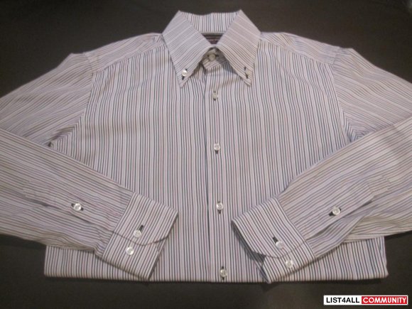 Franceschini Striped Button-Up Shirt