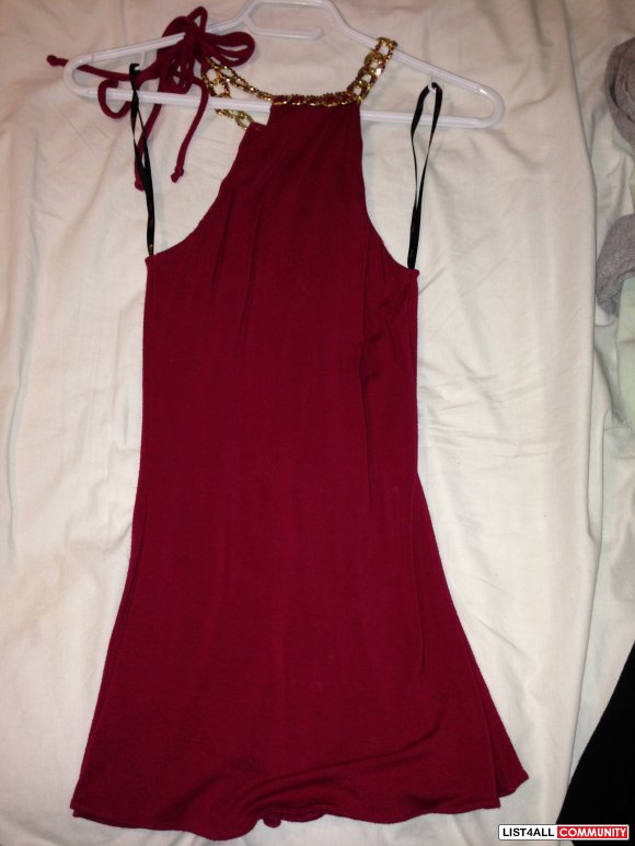 SKY SHIRT XSMALL DARK RED SKY! SHIRT WORN ONCE!! FOR SALE